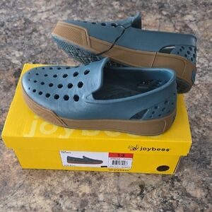 Joybees Size 13 Boy's NEW Blue Slip-On Water Shoes